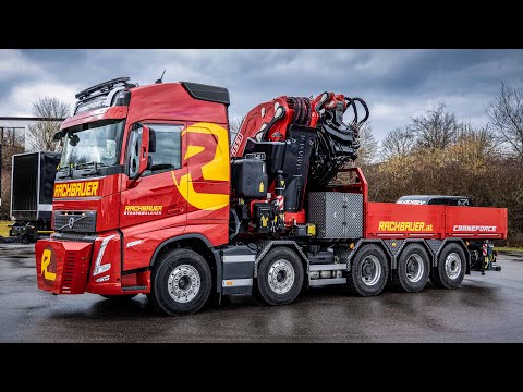 VOLVO FH540 10x4 mit FASSI F2150 RA 2.28 und FLY JIB L816 | LYMA Kran und Fahrzeugbau