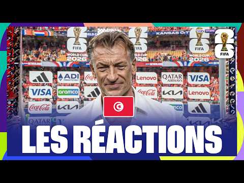 "On n'a pas été à la hauteur" - Hervé RENARD dresse le bilan de la Coupe du Monde de la TUNISIE !