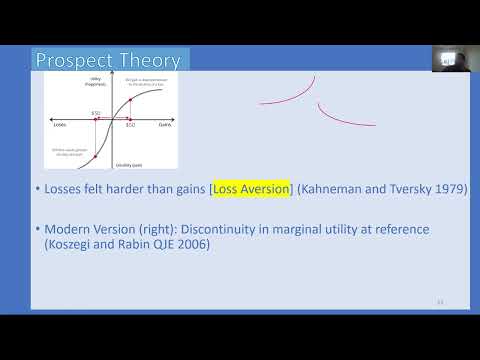 Behavioral Econ: Reference Dependence (Lecture 3)