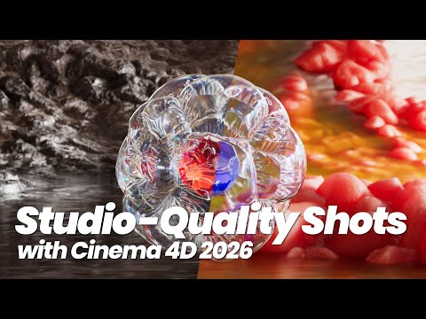 How to Design Studio-Quality Shots in Cinema 4D 2026