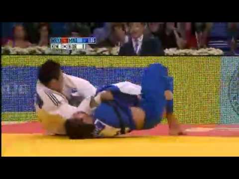 WORLD JUDO CHAMPIONSHIPS FRANCIA 2011 FINAL -81Kg Mrvaljevic Srdjan (MNA) - Kim Jae-Bum (KOR).rm