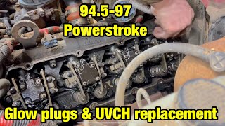 OBS 7.3 Powerstroke glow plugs UVCH