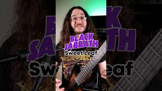 Black Sabbath - Sweet Leaf #guitarlesson #metal #guitar