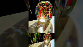 Heijastuksia / Reflections -  No.3 #sun #glass #reflection #timelapse #kuopio #finland #paperweight