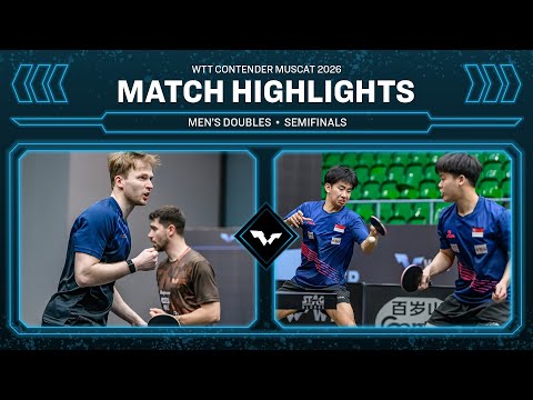 Duda/Franziska vs Quek/Pang | MD SF | WTT Contender Muscat 2026