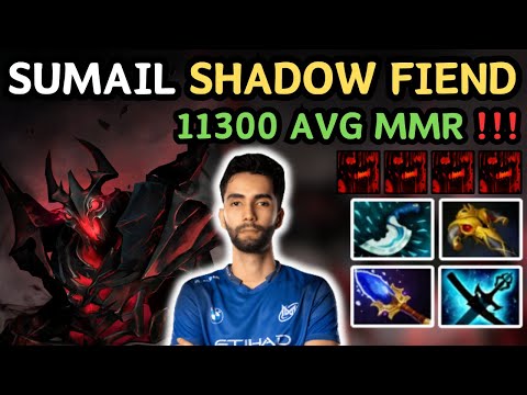 🔥 SUMAIL SHADOW FIEND Midlane Highlights 7.37c 🔥 20 KILLS King SUMAIL - Dota 2