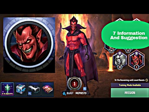 7 Important Suggestion And Information About New World Boss Mephisto - Marvel Future Fight
