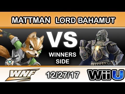 WNF 4.9 - mattman (Fox) Vs. Lord Bahamut (Ganondorf) Winners Side