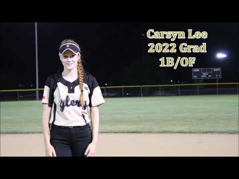 Carsyn Lee (2022 Grad) 1B/OF Skills Video
