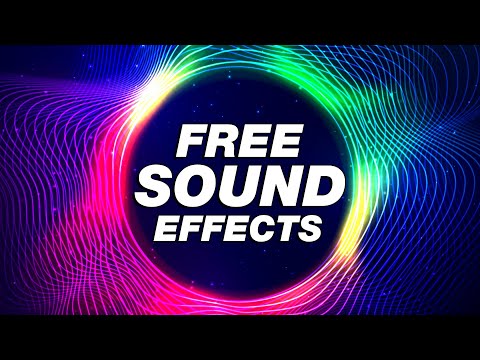 FREE Sound Effects For VIDEO EDITING!