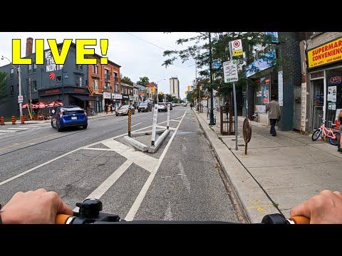 Toronto LIVE: New Electric Scooter Streaming Setup on Friday, July 9, 2021