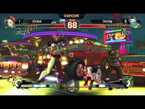 USFIV: K-Brad vs Chris King - SDCC2014 - Capcom Pro Tour Top 16