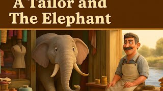 A Tailor and The Elephant. A Story that teaches a lesson that We should good and kind to everyone.