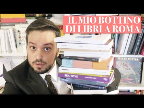 IL MIO RICCO BOTTINO DI LIBRI (E LA MIA ESPERIENZA) ALLA FIERA PIÙ LIBRI PIÙ LIBERI DI ROMA!