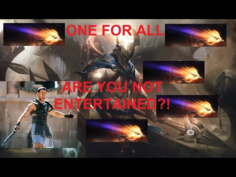 5 PANTHEON VS 5 BRAND  |  ONE FOR ALL  |  SO MUCH FUN  |  League of legends