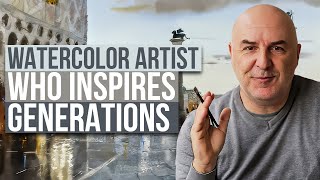 His Watercolor Style Touched the World | Massimiliano Iocco