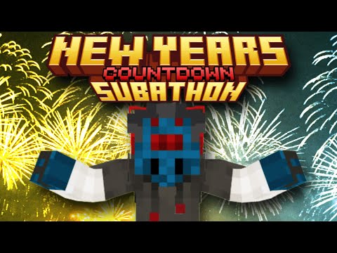 🎉Minecraft 2024 New Years SUBATHON! Join SP1D3Y & celebrate 🎉