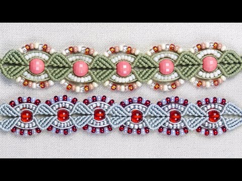 Spiral Macrame Patterns DIY Macrame Spiral Bracelets