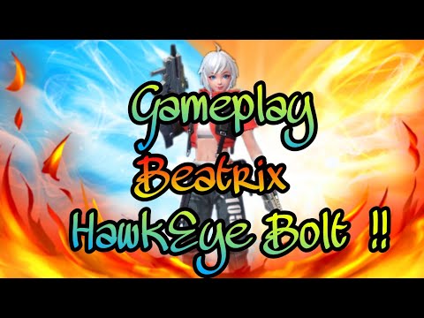 Review Elite Skin Beatrix Hawkeye Bolt ( Blitz Attack ) Solo Rank Gameplay Top Global Build 2021