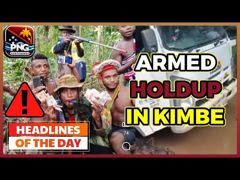 Armed Holdup on a PMV: A Shocking Incident Near Garu Village, Kimbe, PNG | PNG Happenings