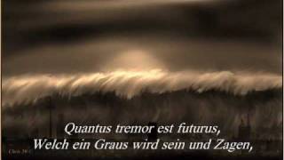 Verdi - Requiem Mass DIES IRAE Introitus - Text - Deutsch