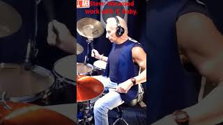 Steve Winwood work with it, baby. #drums #rock  #therollingstones #hackneydiamonds  #charliewatts