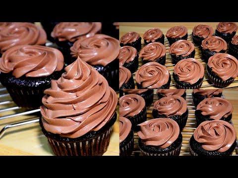 CHOCOLATE WHIPPED CREAM FROSTING • CUPCAKES & CAKE FROSTING