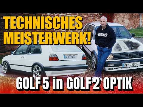 So einen Golf 5 gab es noch nie!I Aussen MK2 - Innen MKV | Sourkrauts