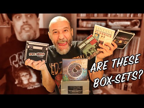 6 CD 'Box Sets' for Rock and Metal Plus