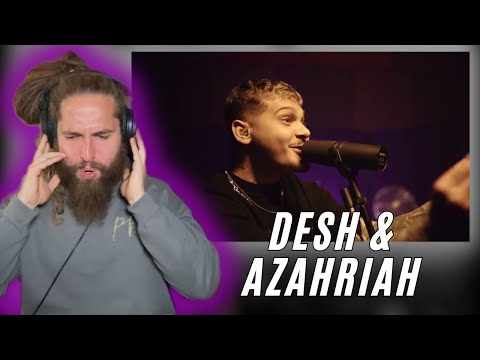 Rapper reacts to DESH & AZAHRIAH!