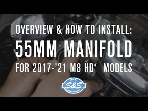 Overview & How to Install - 55mm Performance Manifold for 17-21 M8 HD® models