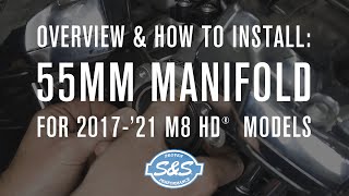 PREMIUM 55mm CNC PORTED インテークマニホールド - S&S PREMIUM 55mm CNC PORTED インテークマニホールド - S&S