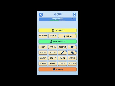 Word Bridges Logic Connections - Levels 1-10 - YouTube