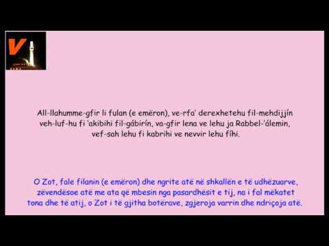 54. Duaja kur të vdes ndonjë njeri