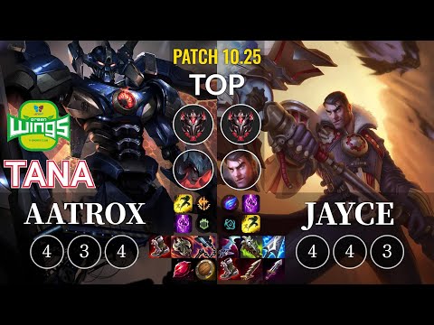 JAG TaNa Aatrox vs Jayce Top - KR Patch 10.25