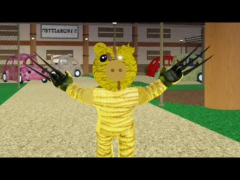 PIGGY MUMMY JUMPSCARE!! (Piggy Custom Skins RP)