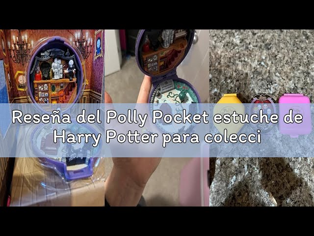 Vídeo relacionado con Polly Pocket estuche de Harry Potter para coleccionistas con conjunto de juego y muñecos, HRD56