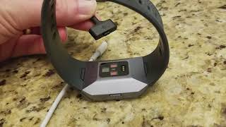 Charging Fitbit Ionic