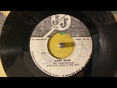 The Kingstonians With Lyn Taitt & The Jets ‎– More Wine
