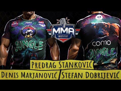 Predrag Stanković, Denis Marjanović i Stefan Dobrijević - MMA INSTITUT 102