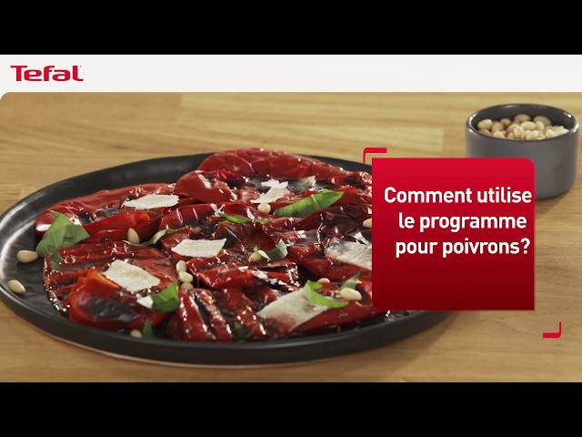 Video teaser for Tefal OptiGrill Elite - Comment utiliser le programme pour poivrons