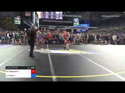 170 Lbs Consi Of 64 #2 - Noah Torgerson, Minnesota Vs Johnathan Foster, Alabama C4f0