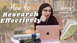 How to Research Any Topic | Essay & Writing Advice