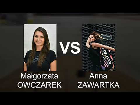 Match for 3rd place - Gosia Owczarek vs Ania Zawartka - Korsarz Enjoy Squash Open 2023-PSA Satellite