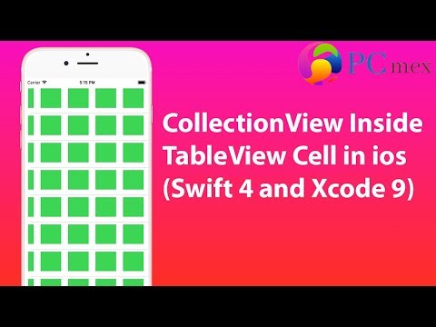 CollectionView Inside TableView Cell in ios (Swift 4 and Xcode 9)