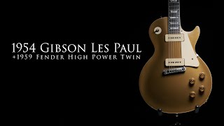 Video thumbnail for 1954 Gibson Les Paul Gold Top and 1959 Fender High Power Twin by Emerald City Guitars