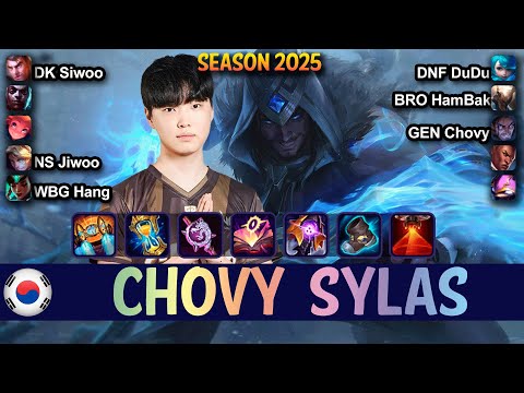 GEN Chovy SYLAS vs ZOE Mid - Patch 25.10 KR Ranked | lolrec