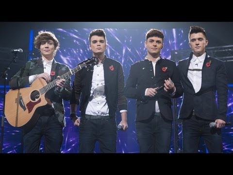 Union J sings Coldplay's Fix You - Live Week 6 - The X Factor UK 2012