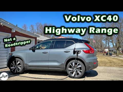 2022 Volvo XC40 Recharge – Highway Range Test | Real-world Efficiency MPG