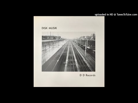 1/2 V/A 'DISK MUSIK' LP SIDE A (DD Records 1985) Rare Japan Experimental Compilation Album